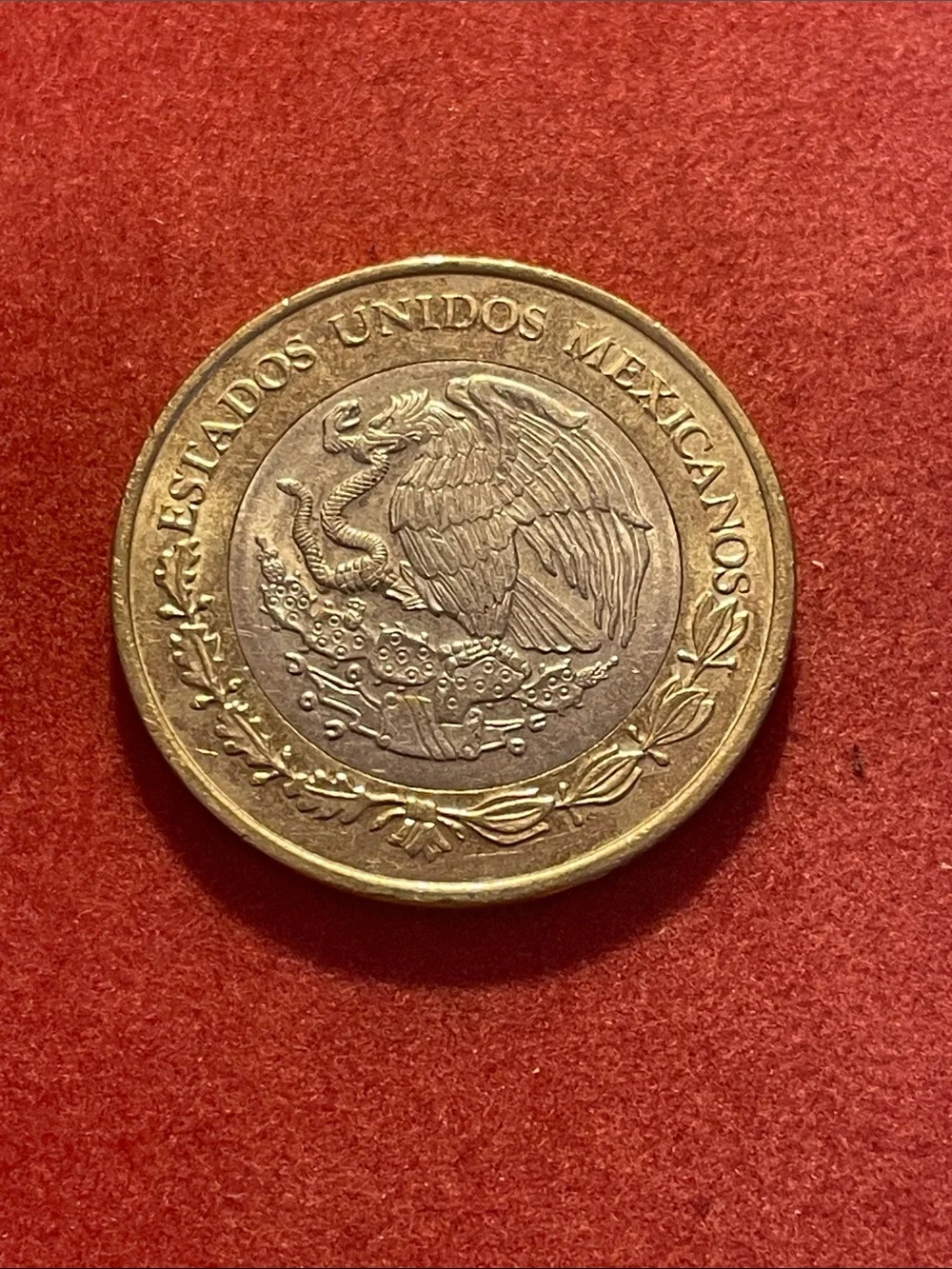 2018 Mexican Diez Pesos $10 Pesos - Picture 2 of 3